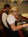 Christina ist Auszubildende als Hotelkaufmann. Christiana
