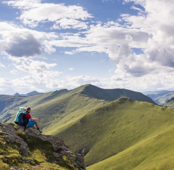Ausblick genießen in den Nockbergen