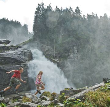Die Krimmler Wasserfälle - Ein Highlight für Kinder