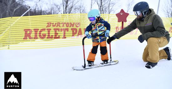 Burton Riglet Snowboarding