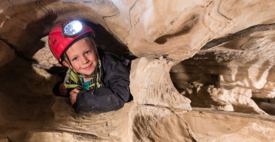 Marmor Schauhöhle eignet sich perfekt für einen Familienausflus