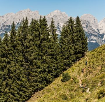 Unterwegs auf den Trails rund um Kirchberg