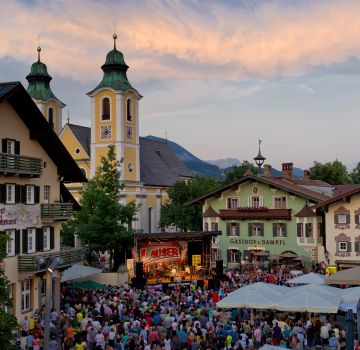 Shopping und Musik in St. Johann in Tirol