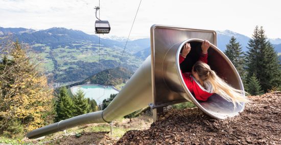 3-2-1 los geht die Rutschpartie ins Tal