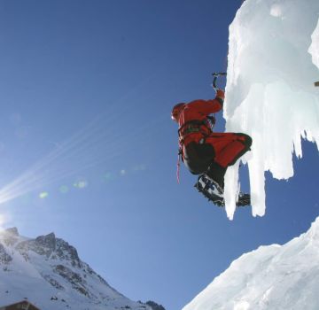 Eisklettern im Ötztal