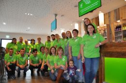 Das Team im Explorer Hotel Hinterstoder