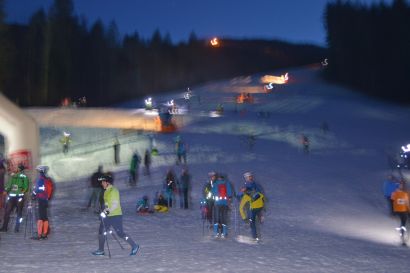 Wuseliges Treiben vor dem Start