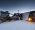 Das ice Q Gourmetrestaurant direkt an der Gipfelstation der Bergbahn in Sölden war der Drehort des James Bond Filmes Spectre . ice Q Gourmetrestaurant im Winter