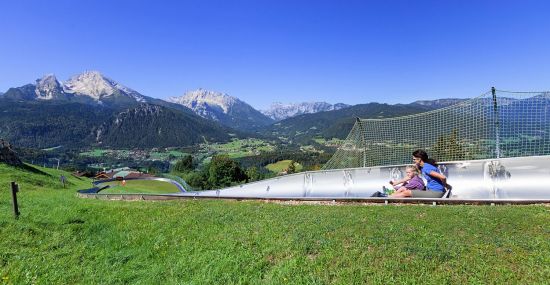 Fun & Action auf der Sommerrodelbahn am Obersalzberg