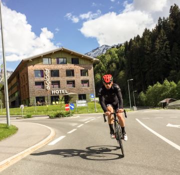 Straßentraining direkt vom Explorer Hotel aus