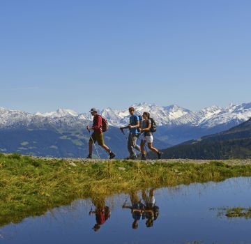 Wandern mit fantastischem Ausblick auf das Zillertal