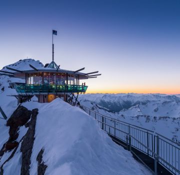 Gigantische Aussichten am Top Mountain Star
