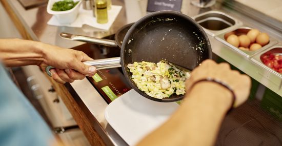 Leckeres selbstgemachtes Rührei