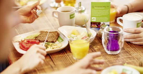 Das Frühstück besteht aus über 70 Komponenten