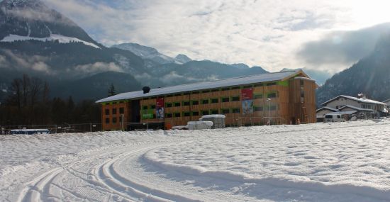 Loipeneinstieg direkt am Explorer Hotel