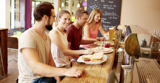 Flammkuchen, Sandwich oder bunter Salat - worauf hast Du Lust?
