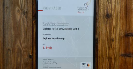 Deutscher Tourismuspreis 2013 - Preis