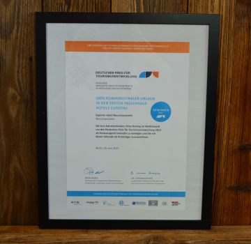 Deutscher Preis für Tourismusentwicklung 2013