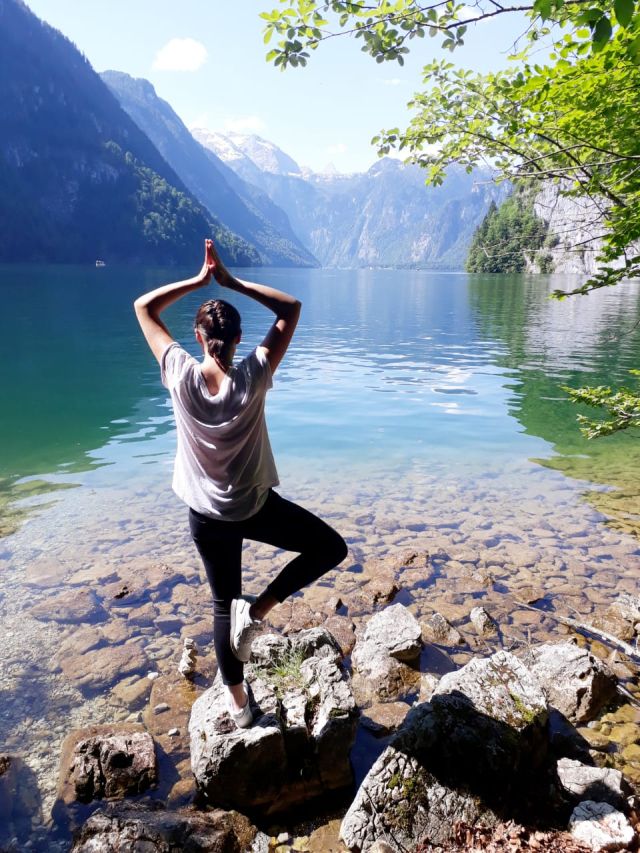 Wandern vom Explorer Hotel Berchtesgaden zum Königssee im Berchtesgadener Land. Gewinnspiel Mailing #ExplorerMoments Ausflug zum Königssee mit traumhaftem Bergpanorama