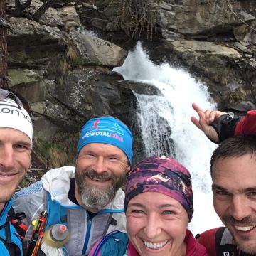 Die Teilnehmer mit Guide Martin Scheiber