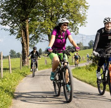 Auf dem Weg zum Anstieg