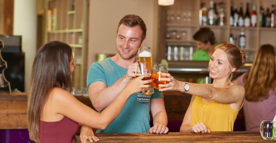 Prost! Es war ein unglaublich schöner Tag in den Bergen!