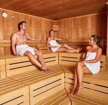 Enjoy the sauna