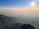 Blick vom Meru in Richtung Kilimanjaro