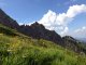 Von der Fiderepass Hütte aus haben wir den kompletten Mindelheimer Klettersteig und die Schafalpköpfe im Blick