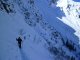 1. Tag - Steile Querung mit Sicherheitsabständen im Aufstieg zur Obergemstelalpe