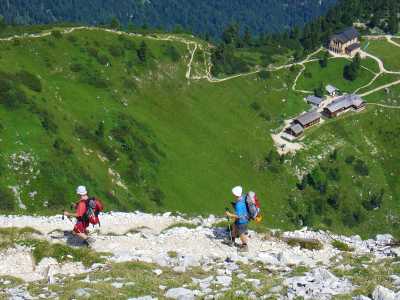Mittelschwere Bergwege