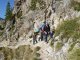 3. Tag - Schwierige Passagen auf dem Höhenweg zur Bergstation La Breya sind gut gesichert