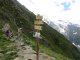 Tour du Mont Blanc 1. Tag - Am Col de Tricot haben wir den Aufstieg von 500 Hm geschafft