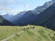 Tour du Mont Blanc 3. Tag - Ein sehr schöner Wegabschnitt führt uns über den Col du Bonhomme zum Col des Fours (2.665 m)