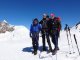Wallis-Südseite 4. Tag - Gruppenbild auf dem Gipfel der Vincent-Pyramide (4.215 m)