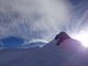 Wallis-Südseite 5. Tag - Bizarre Wolkenformationen über dem Schwarzhorn