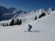 Skitourenkurs Allgäuer Alpen-In der Abfahrt