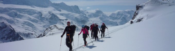 Aufstieg zum Col de Valpelline